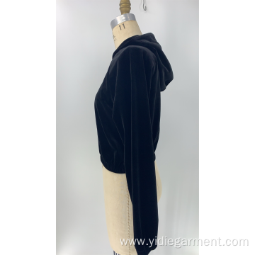Ladies' Black Velvet Suit Jakcet